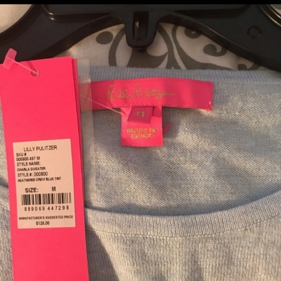 Lilly Pulitzer NWT Charla lightweight sweater - Picture 3 of 5